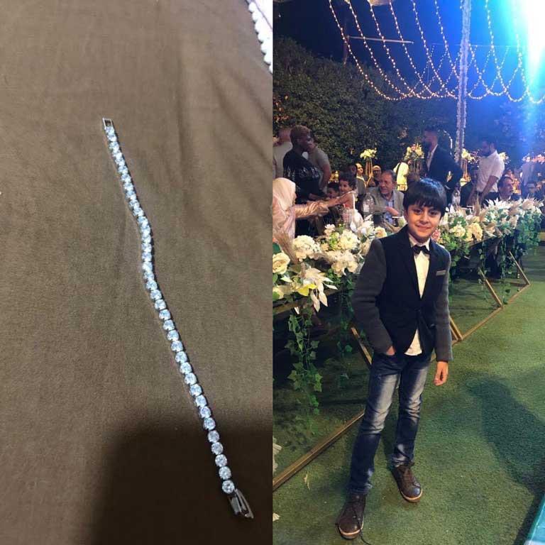 الطفل والاسورة