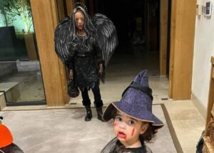 احتفال صلاح بالهالوين